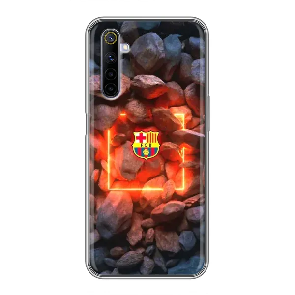 Чехол с принтом «ФК Барселона» для Realme 6