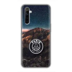 Чохли PSG для Realme 6 (AlphaPrint) (ФК ПСЖ)