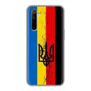 Украинские Чехлы для Realme 6 с картинкой УПА (AlphaPrint) (Прапор УПА)