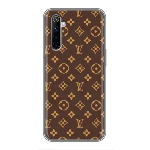 Чехлы Луи Витон для Realme 6 (AlphaPrint - LOUIS VUITTON) (фон LOUIS VUITTON)