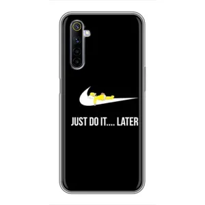 Чехол с Симпсонами для Realme 6 (VPrint) (Гомер Later)
