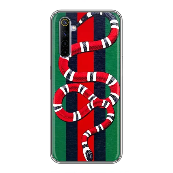 Чехол с принтом «Gucci змия» для Realme 6 Чехол с принтом «Gucci змия» для Realme 6