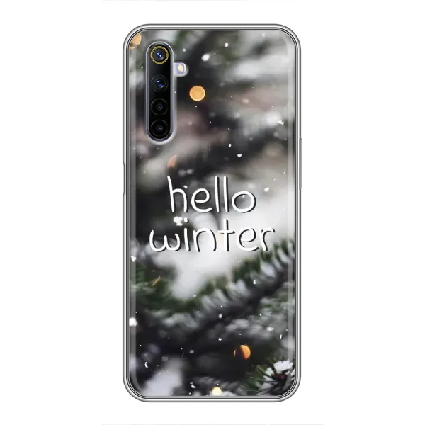 Чехол с принтом «Hello winter» для Realme 6 Чехол с принтом «Hello winter» для Realme 6