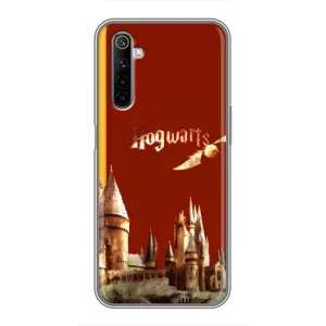 Чехлы с Гарри Поттером для Realme 6 (AlphaPrint) (Hogwarts)