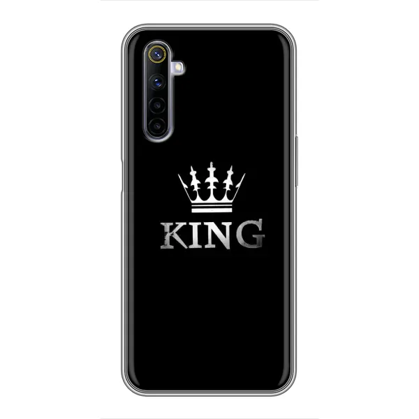 Чехол с принтом «KING» для Realme 6