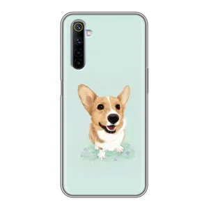 Чехлы с собаками для Realme 6 (VPrint) (Корги)