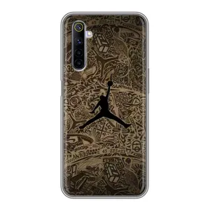 Чехлы для Realme 6 - с картинкой JORDAN (AlphaPrint)