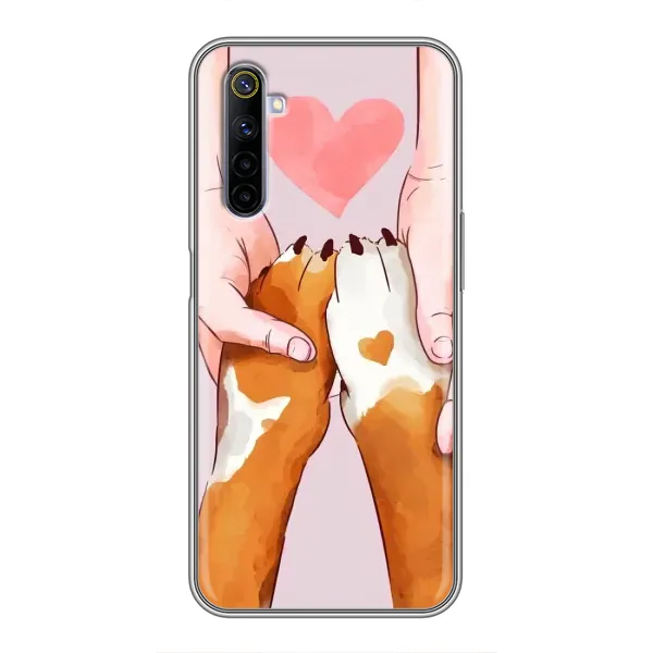 Чехол с принтом «Любовь к собакам» для Realme 6
