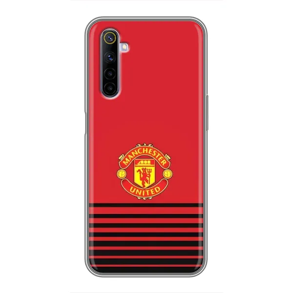 Чехол с принтом «manchester united» для Realme 6