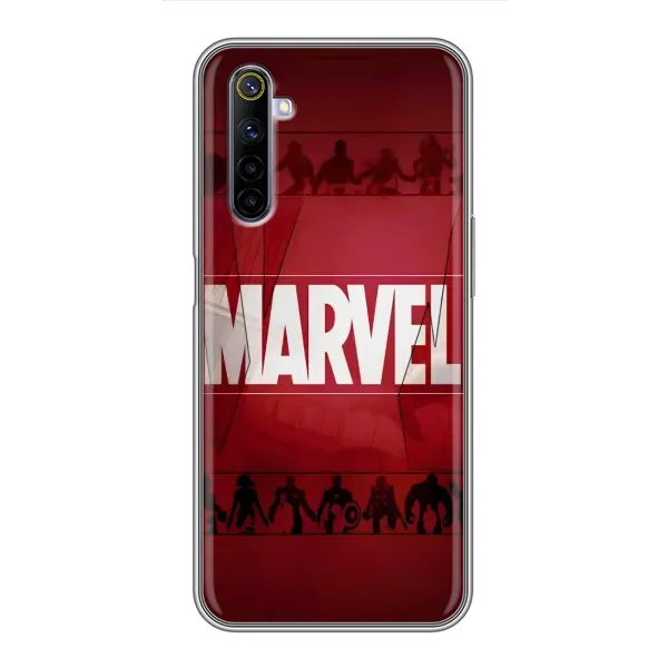 Чехол с принтом «MARVEL» для Realme 6 Чехол с принтом «MARVEL» для Realme 6