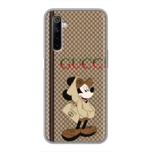 Чехлы ГУЧЧИ для Реалми 6 (AlphaPrint) (Mickey GUCCI)