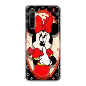 Чехол Disney Mouse Realme 6 (PREMIUMPrint) (Минни Маус ЛВ)