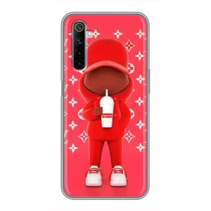 Крутые Чехлы Луи Виттон для Realme 6 (AlphaPrint) (Модный стиль)