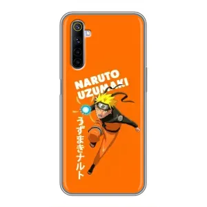 Naruto Anime Чехлы для Реалми 6 (AlphaPrint) (Наруто узумаки)