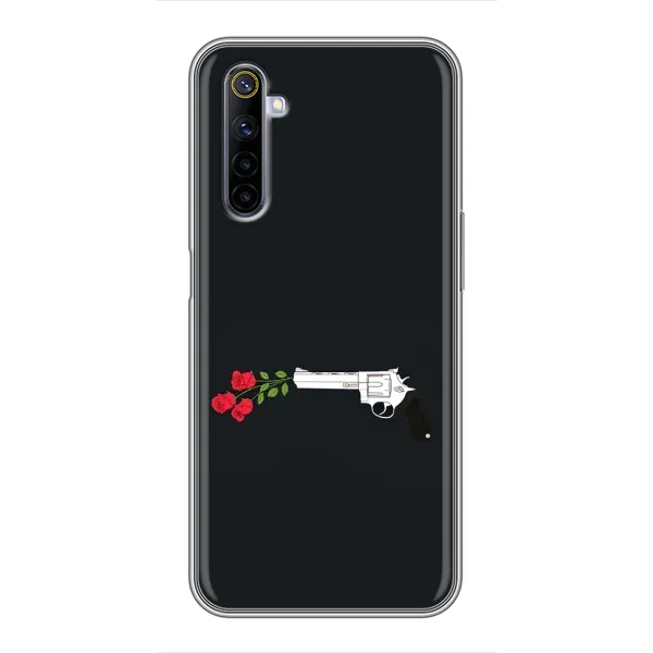 Чехол с принтом «Неожиданные цветы» для Realme 6