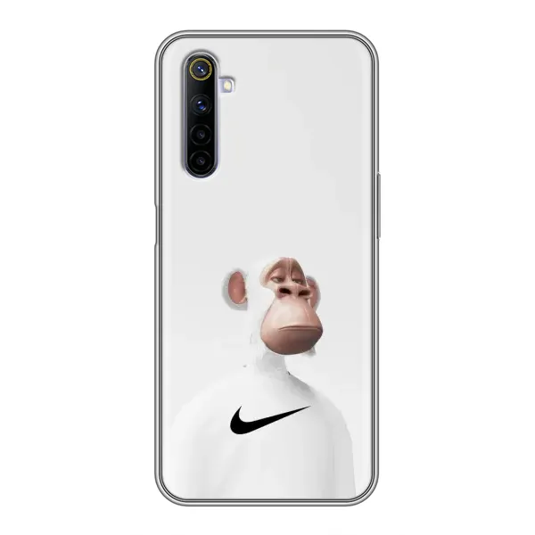 Чехол с принтом «обезьяна NFT Nike» для Realme 6