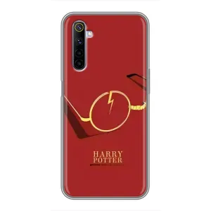 Чехлы с Гарри Поттером для Realme 6 (AlphaPrint) (очки Гарри)