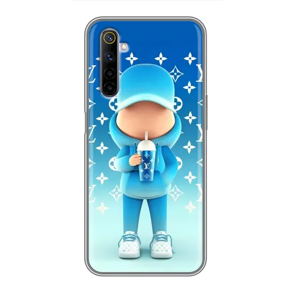 Чехол с принтом «Парень LV» для Realme 6