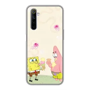 Чехол с принтом «Патрик и Боб» для Realme 6