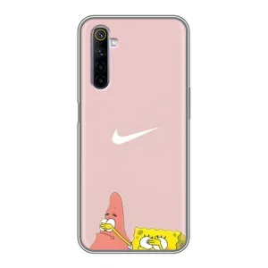 Чехол с принтом «Патрик и Губка» для Realme 6