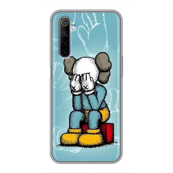 Чехол с принтом «Плач Bearbrick» для Realme 6