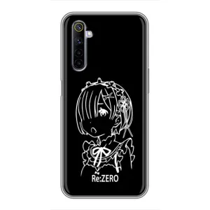Чехлы Персонажи Аниме Наруто для Realme 6 (AlphaPrint) (Re: Zero)
