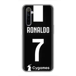 Чехол Криштиану Роналду для Realme 6 (AlphaPrint) (RONALDO 7)