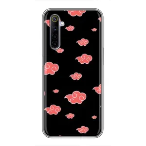 Чехлы Персонажи Аниме Наруто для Realme 6 (AlphaPrint) (Тучки Аниме)