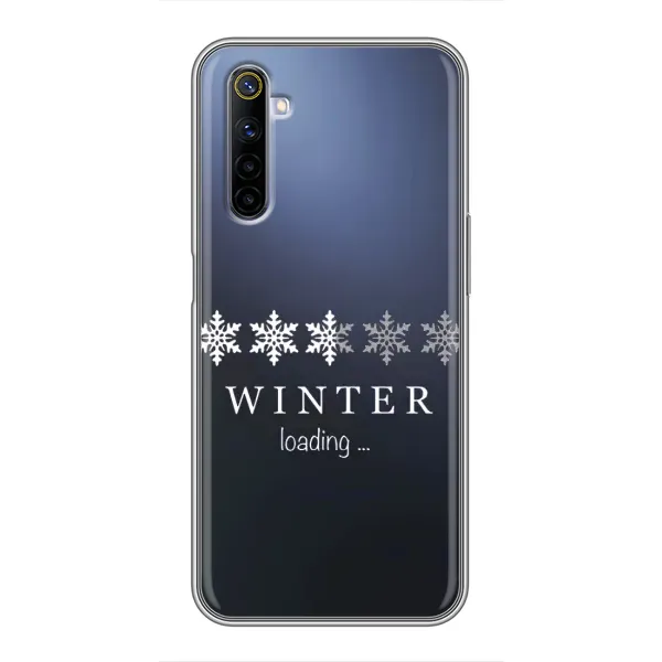 Чехол с принтом «Winter loading» для Realme 6 Чехол с принтом «Winter loading» для Realme 6