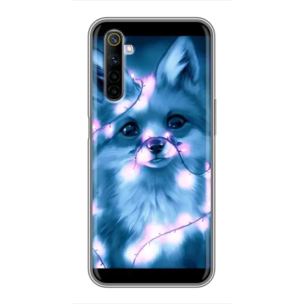 Чехол с принтом «Яркая лисичка» для Realme 6 Чехол с принтом «Яркая лисичка» для Realme 6