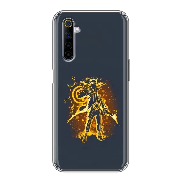 Чехол с принтом «золотой Наруто» для Realme 6