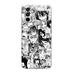 Чехлы Персонажи Аниме Наруто для Realme 7 Pro (AlphaPrint) (Ahegao manga)