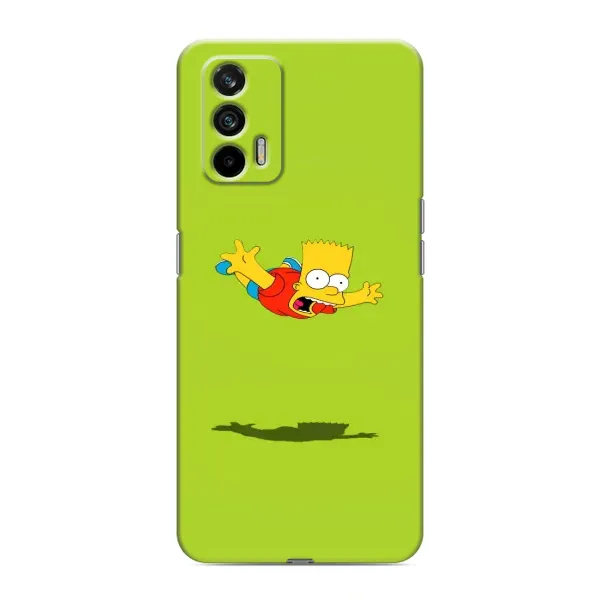 Чохол з принтом «Барт Сімпсон» для Realme 7 Pro