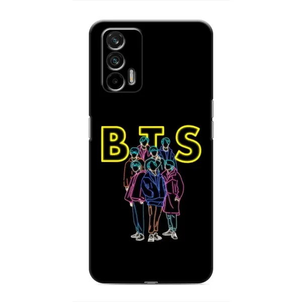 Чехол с принтом «BTS стайл» для Realme 7 Pro