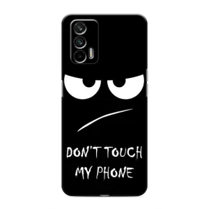 Чехол для Реалми 7 Про - (AlphaPrint) с печатью (ТОП продаж) (Dont Touch)
