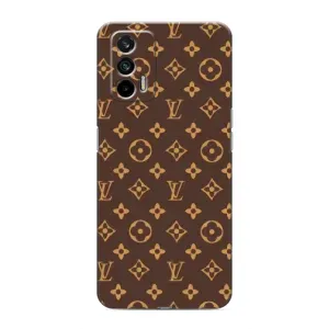 Чехлы Луи Витон для Realme 7 Pro (AlphaPrint - LOUIS VUITTON) (фон LOUIS VUITTON)