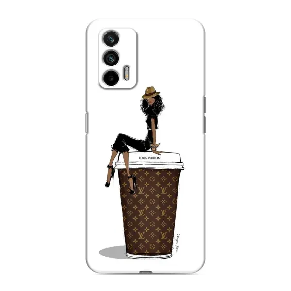 Чехол с принтом «кофе LOUIS VUITTON» для Realme 7 Pro Чехол с принтом «кофе LOUIS VUITTON» для Realme 7 Pro
