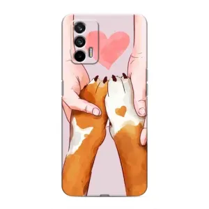Чохли з собаками для Realme 7 Pro (VPrint) (Любовь до собак)