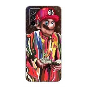 Брендновые Чехлы для Realme 7 Pro - (PREMIUMPrint) (Mario LV)