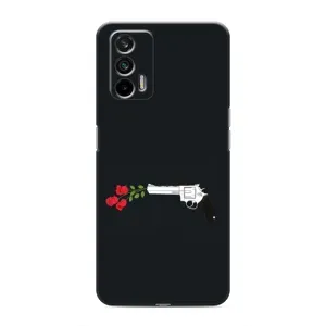 Чехлы (ART) Цветы на Realme 7 Pro (VPrint) (Неочікувані квіти)