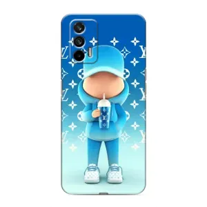 Крутые Чехлы Луи Виттон для Realme 7 Pro (AlphaPrint) (Парень LV)