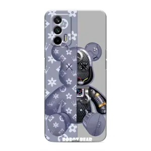 Крутые Чехлы Луи Виттон для Realme 7 Pro (AlphaPrint) (Робот Мишка)