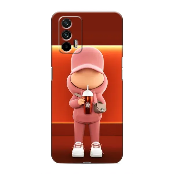 Чехол с принтом «С Кофе» для Realme 7 Pro