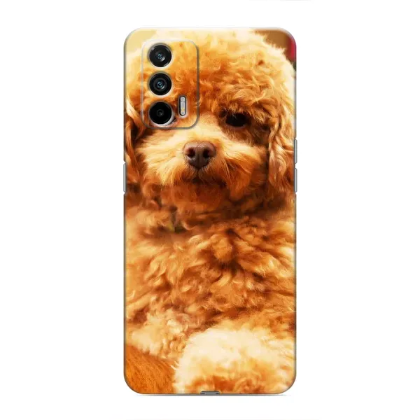 Чехол с принтом «Щенок Бишон» для Realme 7 Pro