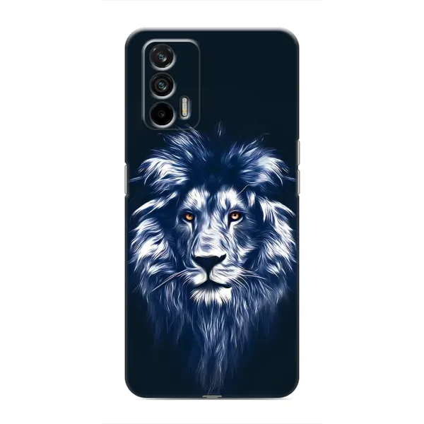 Чехол с принтом «Синий Лев» для Realme 7 Pro