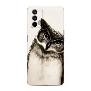 Чохол з пташками на Realme 7 Pro (VPrint) (Сова)