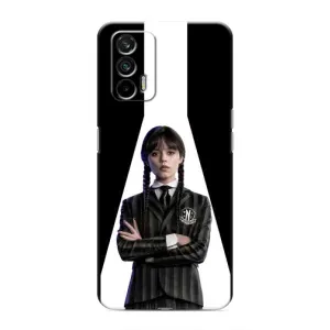 Чохли Венсдей на Realme 7 Pro Уенсдей (AlphaPrint) (W-Wednesday)