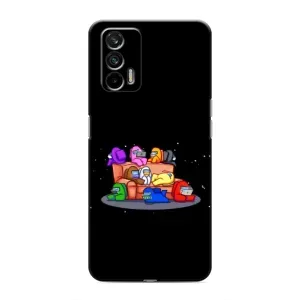 Чохли Амонг Ас для Realme 7 (AlphaPrint) (Амонг-ас)