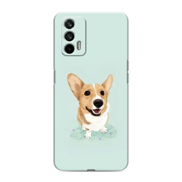Чохол з принтом «Коргі» для Realme 7
