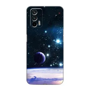 Космические Чехлы для Реалми 7 (VPrint) (Космический вид)